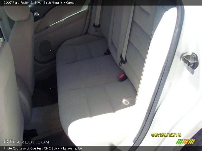 Silver Birch Metallic / Camel 2007 Ford Fusion S