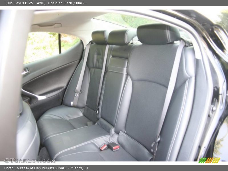 Obsidian Black / Black 2009 Lexus IS 250 AWD