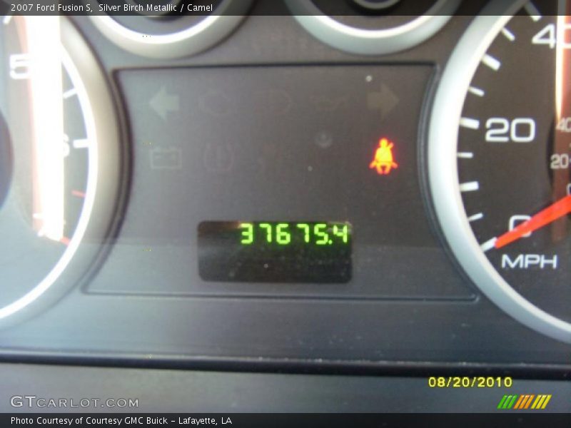 Silver Birch Metallic / Camel 2007 Ford Fusion S