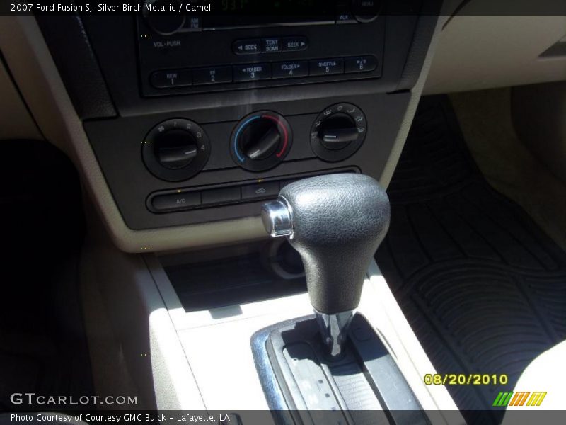 Silver Birch Metallic / Camel 2007 Ford Fusion S