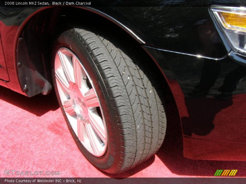 Black / Dark Charcoal 2008 Lincoln MKZ Sedan