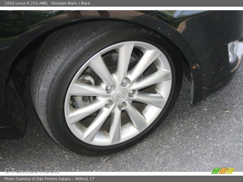 Obsidian Black / Black 2009 Lexus IS 250 AWD