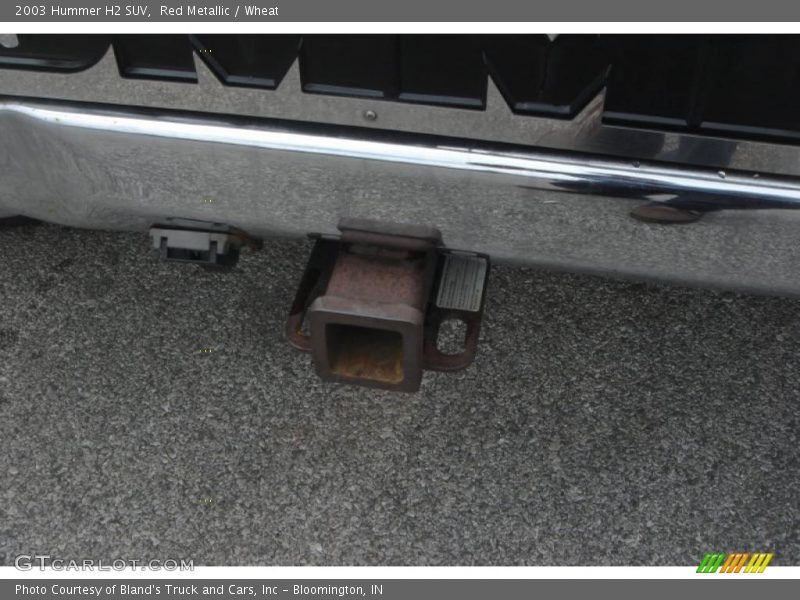 Red Metallic / Wheat 2003 Hummer H2 SUV
