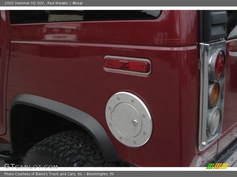 Red Metallic / Wheat 2003 Hummer H2 SUV