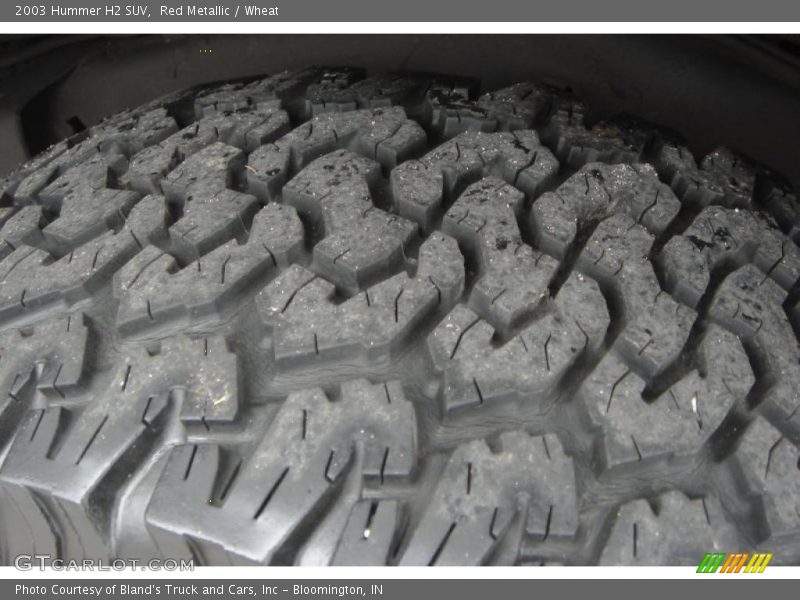 Red Metallic / Wheat 2003 Hummer H2 SUV