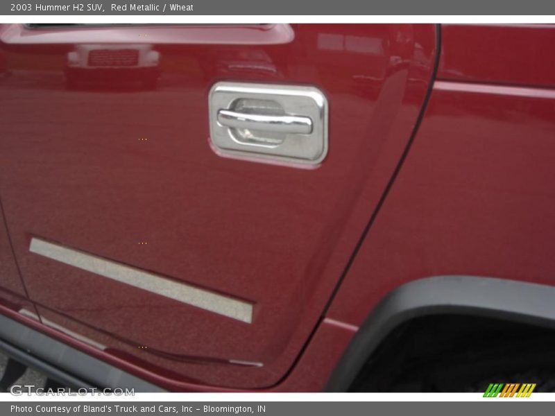 Red Metallic / Wheat 2003 Hummer H2 SUV