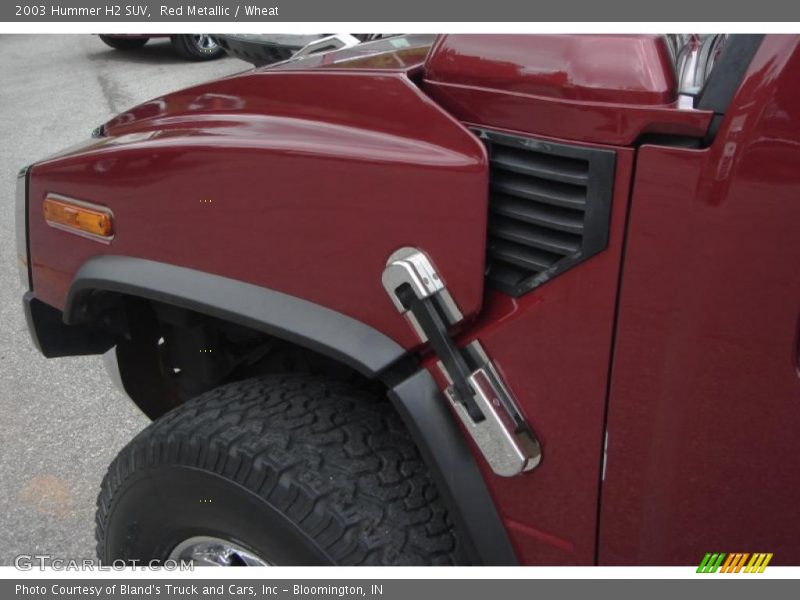 Red Metallic / Wheat 2003 Hummer H2 SUV