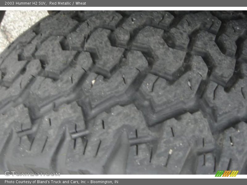Red Metallic / Wheat 2003 Hummer H2 SUV