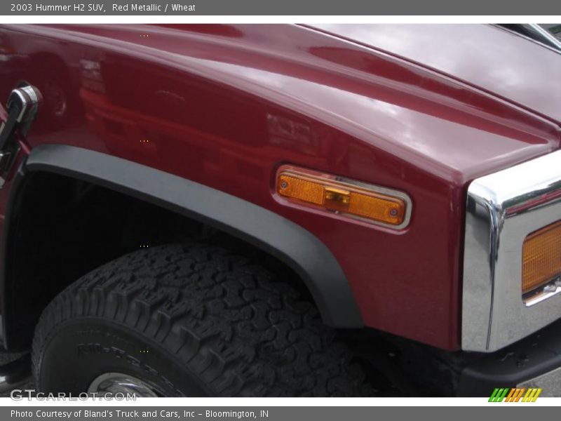 Red Metallic / Wheat 2003 Hummer H2 SUV