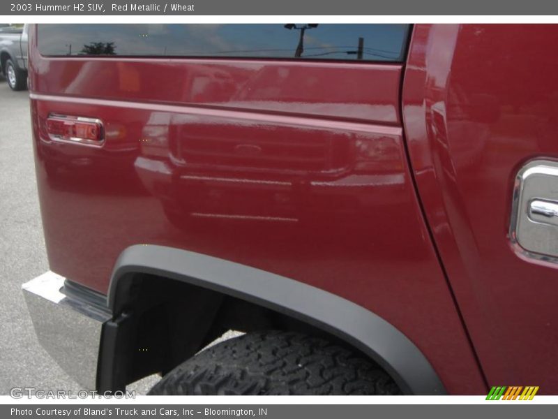 Red Metallic / Wheat 2003 Hummer H2 SUV