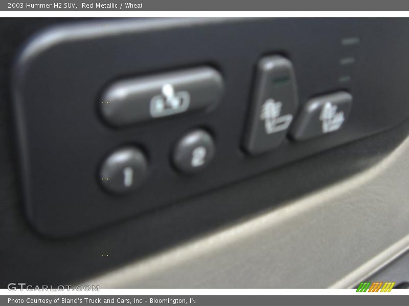 Red Metallic / Wheat 2003 Hummer H2 SUV