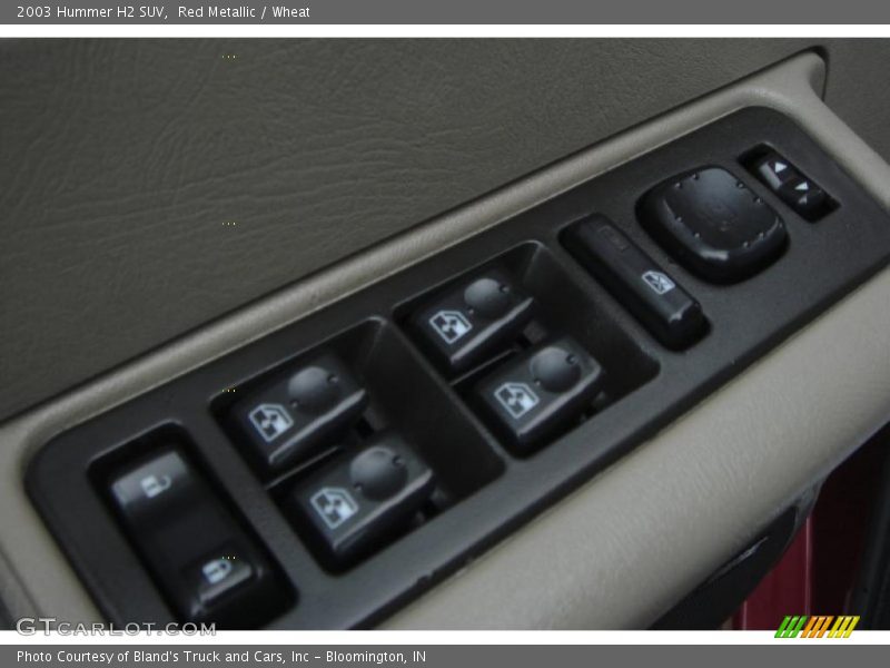 Red Metallic / Wheat 2003 Hummer H2 SUV