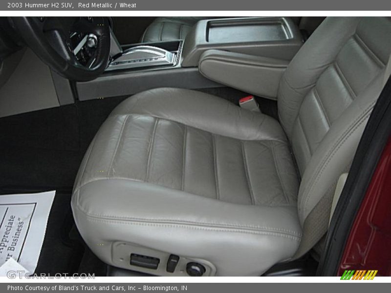 Red Metallic / Wheat 2003 Hummer H2 SUV