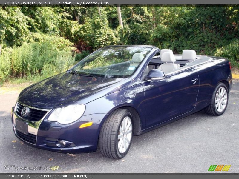 Thunder Blue / Moonrock Gray 2008 Volkswagen Eos 2.0T