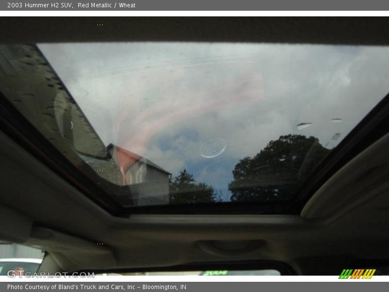 Red Metallic / Wheat 2003 Hummer H2 SUV