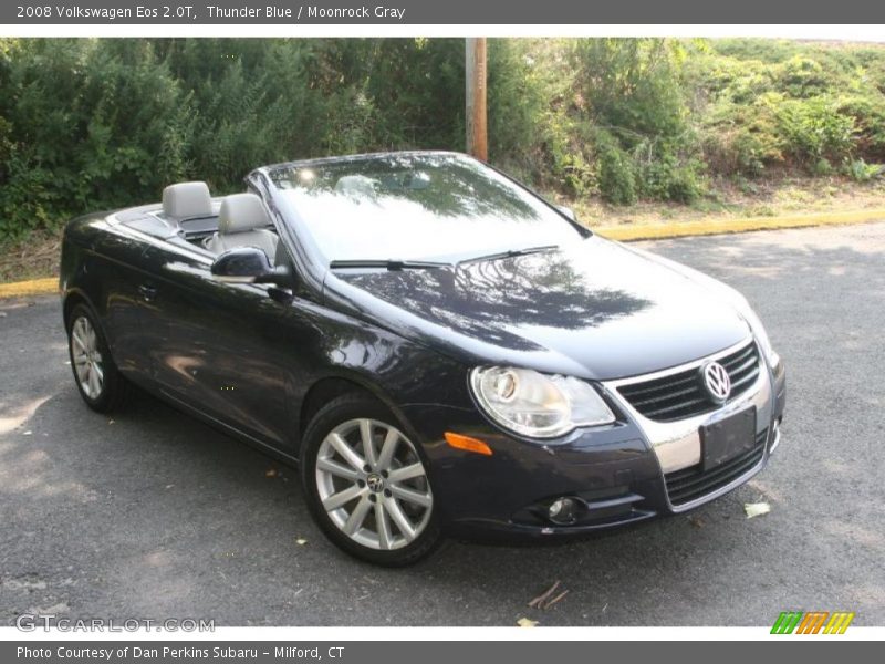 Thunder Blue / Moonrock Gray 2008 Volkswagen Eos 2.0T