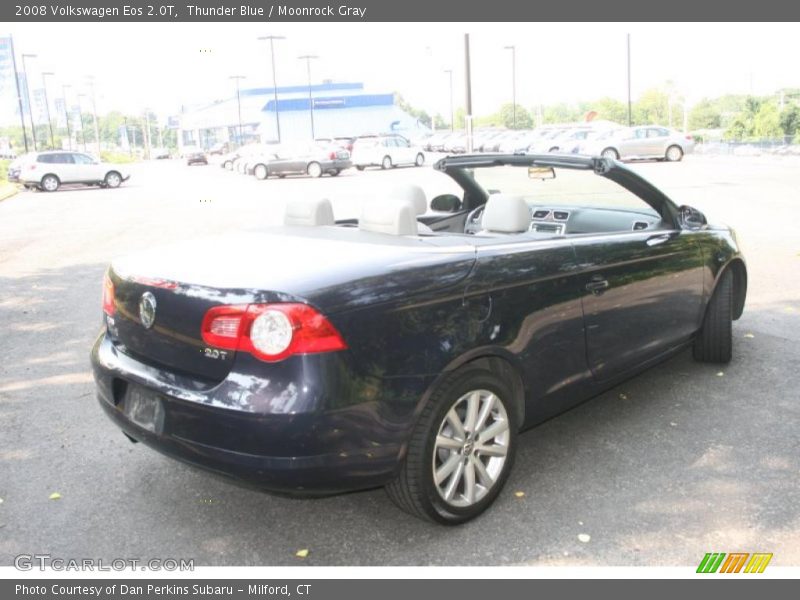 Thunder Blue / Moonrock Gray 2008 Volkswagen Eos 2.0T