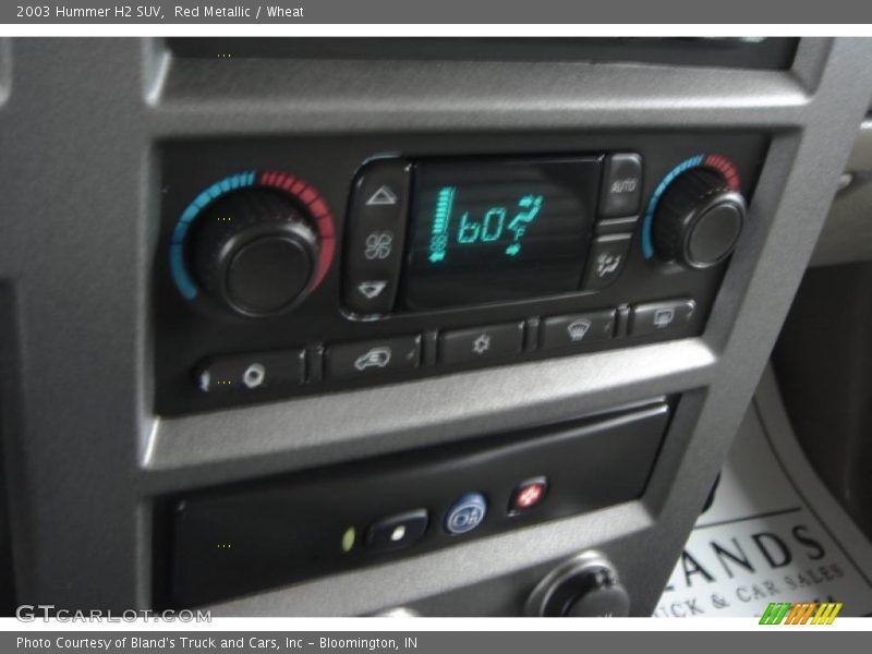 Red Metallic / Wheat 2003 Hummer H2 SUV