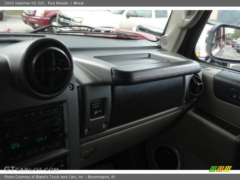 Red Metallic / Wheat 2003 Hummer H2 SUV