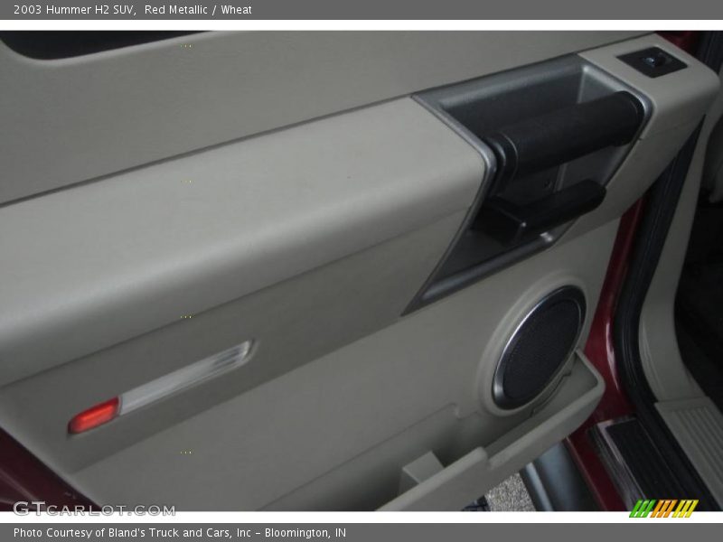 Red Metallic / Wheat 2003 Hummer H2 SUV