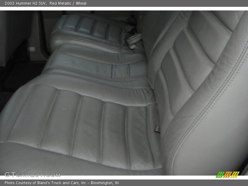 Red Metallic / Wheat 2003 Hummer H2 SUV