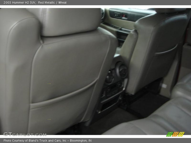 Red Metallic / Wheat 2003 Hummer H2 SUV