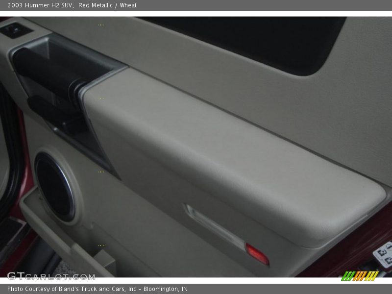 Red Metallic / Wheat 2003 Hummer H2 SUV