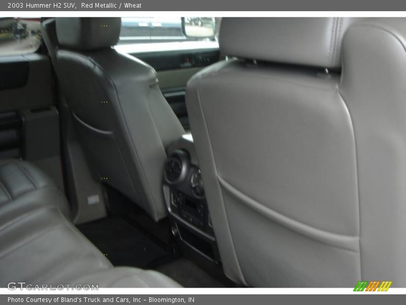 Red Metallic / Wheat 2003 Hummer H2 SUV