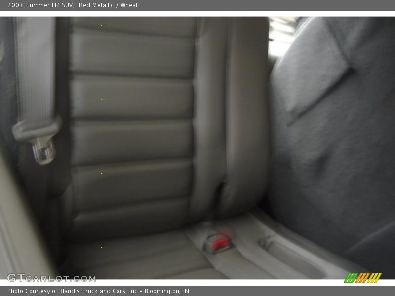 Red Metallic / Wheat 2003 Hummer H2 SUV