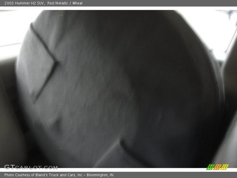 Red Metallic / Wheat 2003 Hummer H2 SUV