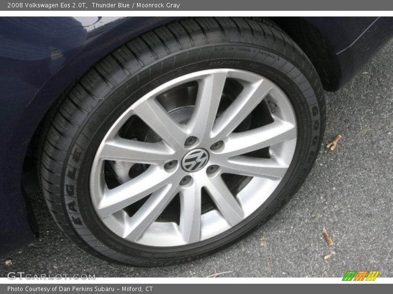 Thunder Blue / Moonrock Gray 2008 Volkswagen Eos 2.0T