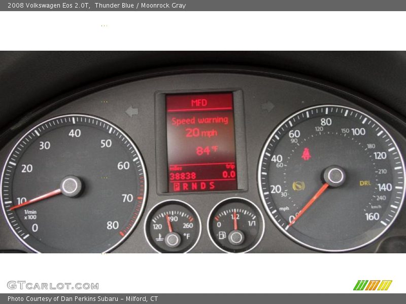 Thunder Blue / Moonrock Gray 2008 Volkswagen Eos 2.0T