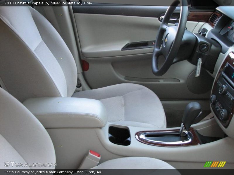 Silver Ice Metallic / Gray 2010 Chevrolet Impala LS
