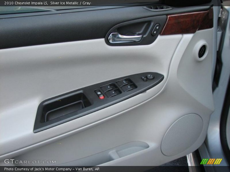 Silver Ice Metallic / Gray 2010 Chevrolet Impala LS