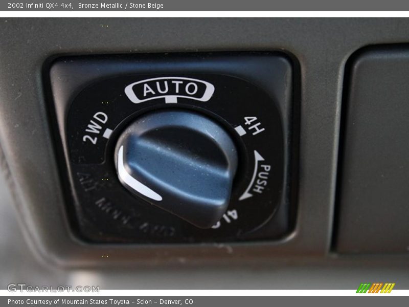 Bronze Metallic / Stone Beige 2002 Infiniti QX4 4x4
