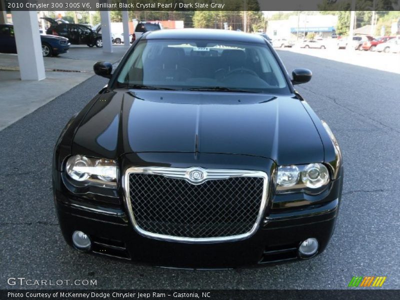 Brilliant Black Crystal Pearl / Dark Slate Gray 2010 Chrysler 300 300S V6