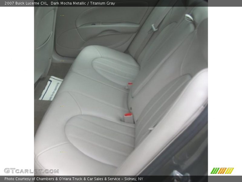 Dark Mocha Metallic / Titanium Gray 2007 Buick Lucerne CXL