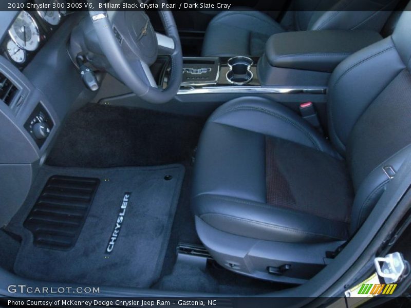 Brilliant Black Crystal Pearl / Dark Slate Gray 2010 Chrysler 300 300S V6
