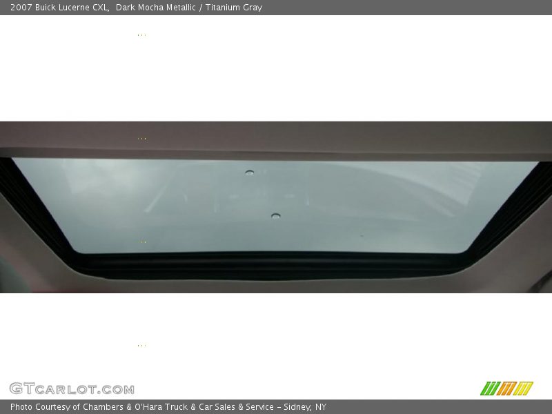 Dark Mocha Metallic / Titanium Gray 2007 Buick Lucerne CXL