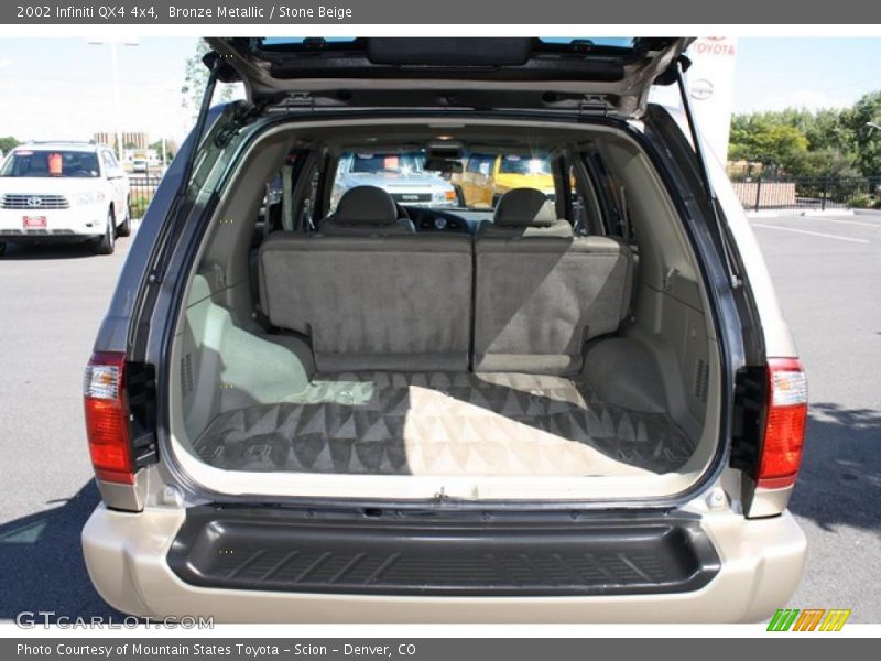 Bronze Metallic / Stone Beige 2002 Infiniti QX4 4x4