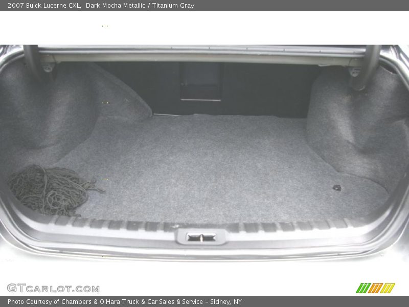 Dark Mocha Metallic / Titanium Gray 2007 Buick Lucerne CXL