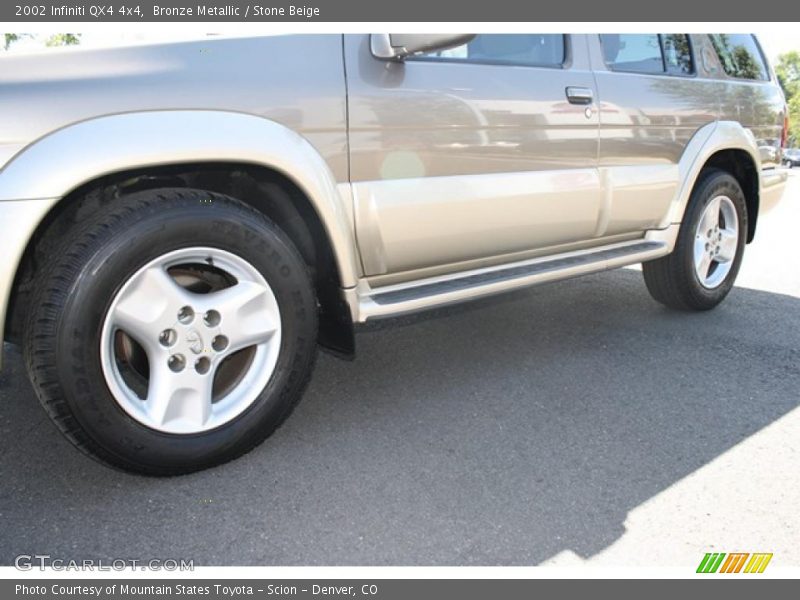 Bronze Metallic / Stone Beige 2002 Infiniti QX4 4x4