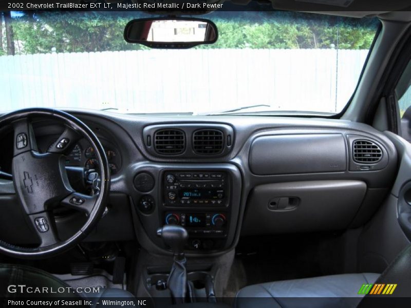 Majestic Red Metallic / Dark Pewter 2002 Chevrolet TrailBlazer EXT LT