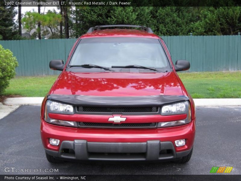 Majestic Red Metallic / Dark Pewter 2002 Chevrolet TrailBlazer EXT LT