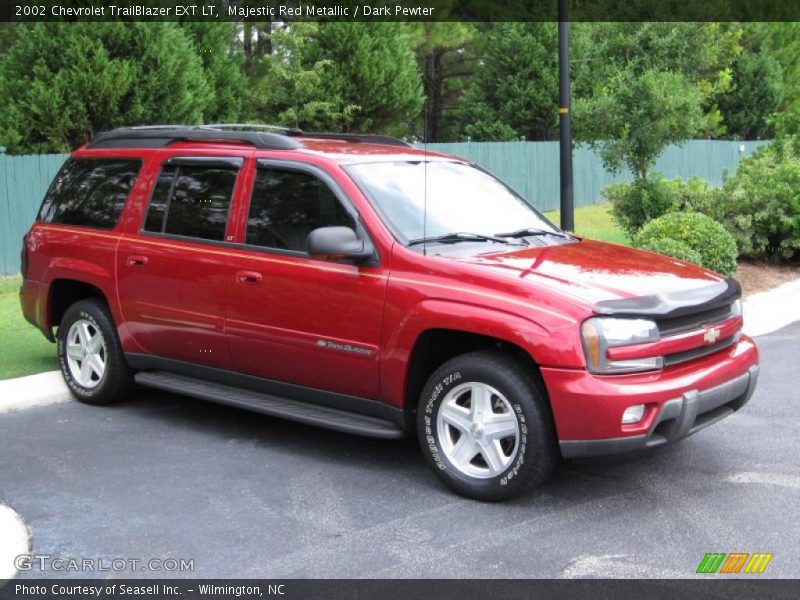 Majestic Red Metallic / Dark Pewter 2002 Chevrolet TrailBlazer EXT LT
