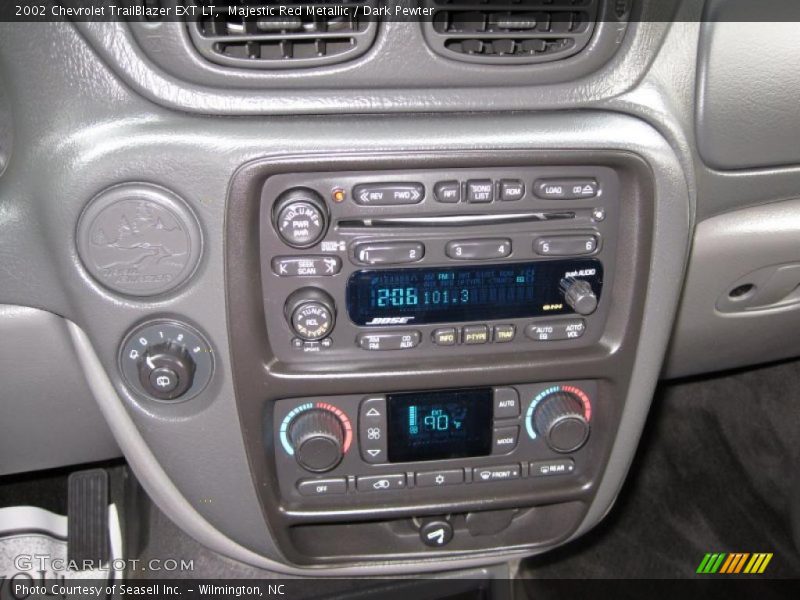 Majestic Red Metallic / Dark Pewter 2002 Chevrolet TrailBlazer EXT LT