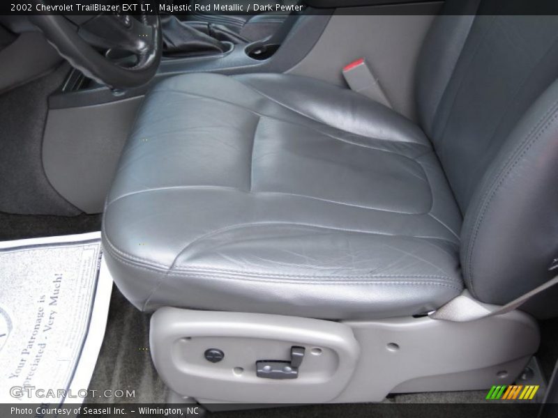 Majestic Red Metallic / Dark Pewter 2002 Chevrolet TrailBlazer EXT LT