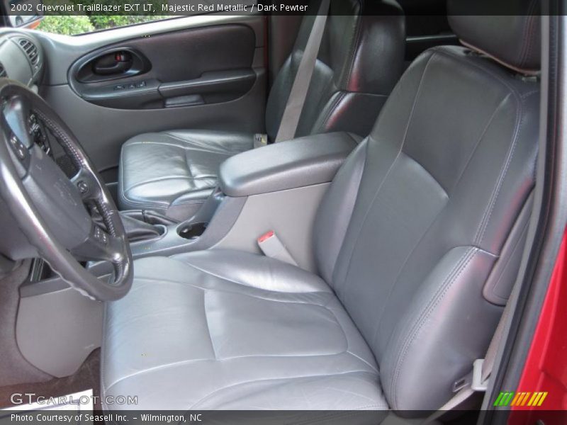 Majestic Red Metallic / Dark Pewter 2002 Chevrolet TrailBlazer EXT LT