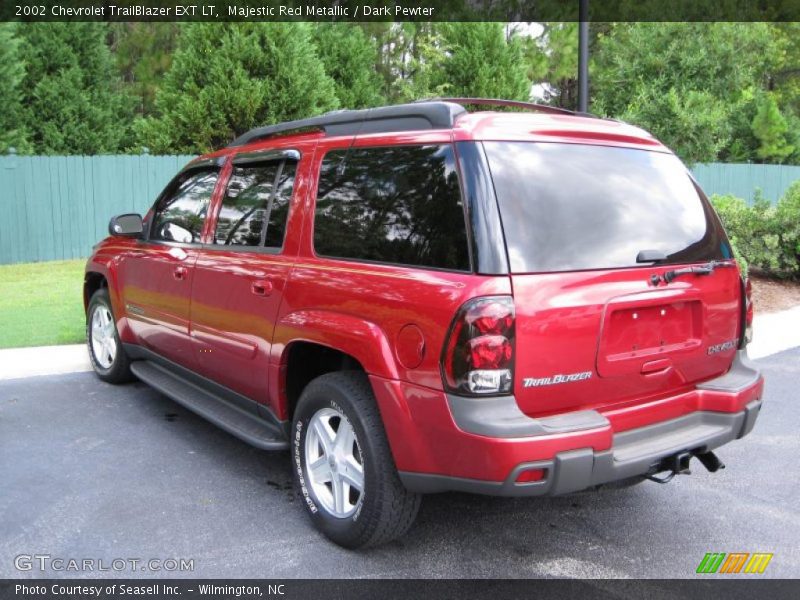 Majestic Red Metallic / Dark Pewter 2002 Chevrolet TrailBlazer EXT LT