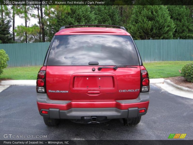 Majestic Red Metallic / Dark Pewter 2002 Chevrolet TrailBlazer EXT LT
